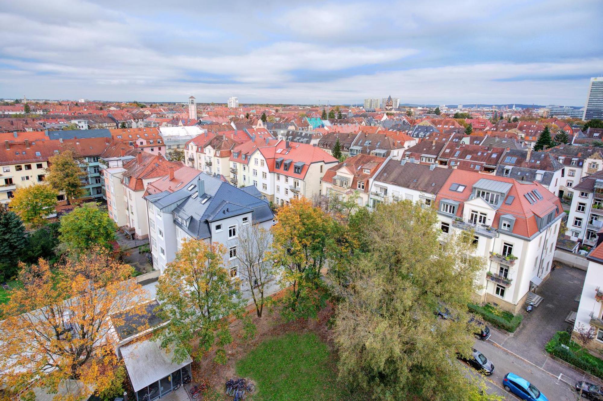Blick Ueber Karlsruhe - Ferienwohnung Panorama Exterior photo