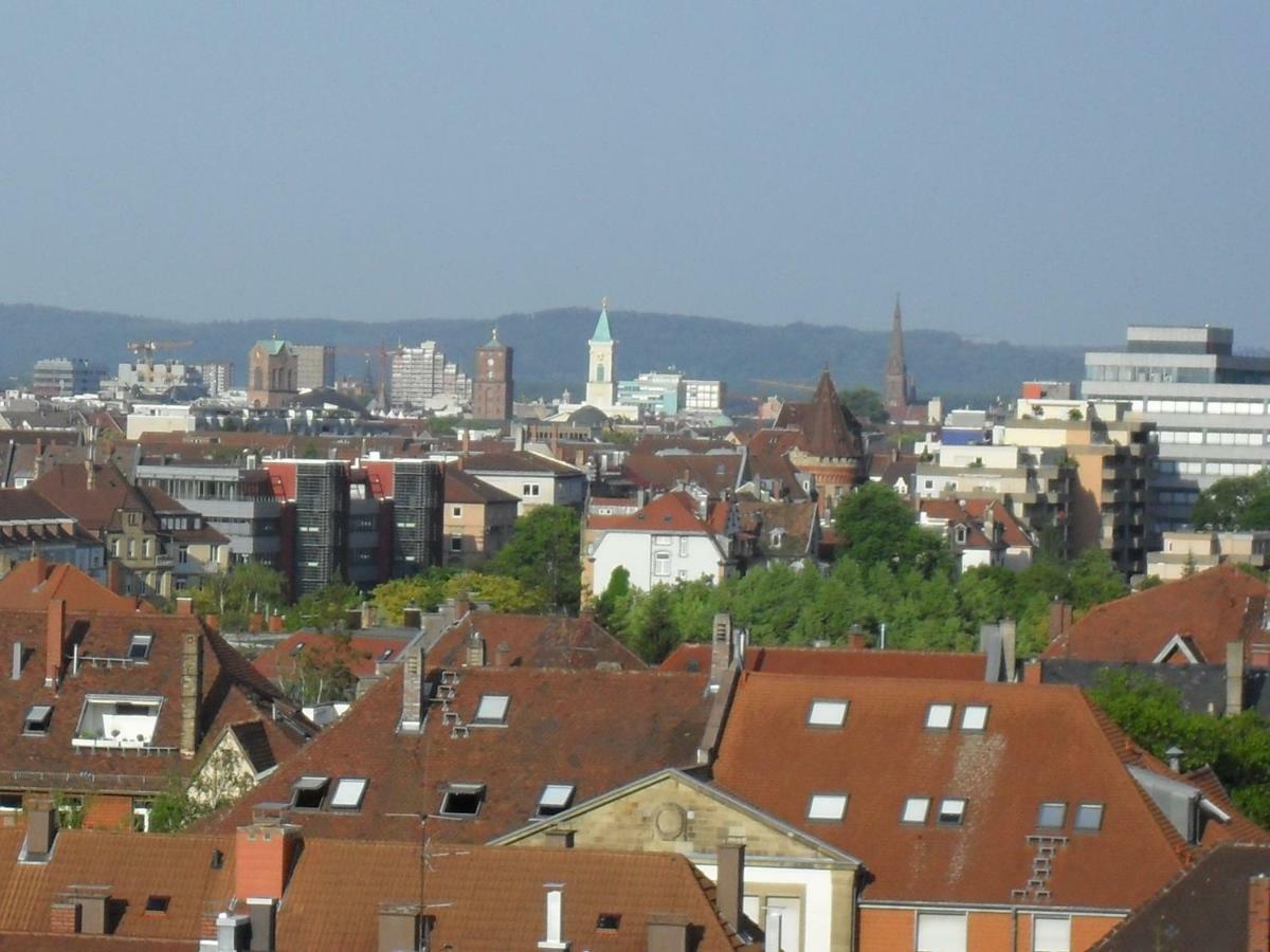 Blick Ueber Karlsruhe - Ferienwohnung Panorama Exterior photo